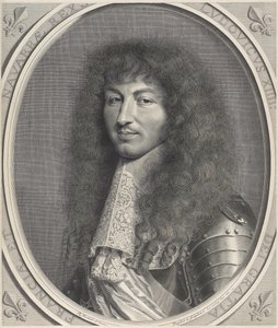 Porträt von Ludwig XIV von Robert Nanteuil