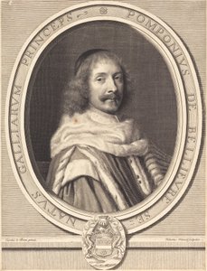 Pompone II de Bellievre von Robert Nanteuil after Charles Le Brun