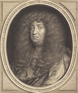 Jean-Frederic, Herzog von Braunschweig-Lüneburg (Hannover) von Robert Nanteuil after Jean Michelin