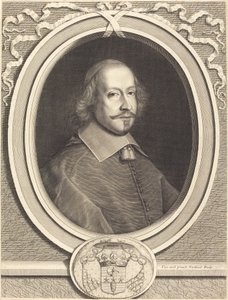 Kardinal Jules Mazarin von Robert Nanteuil after Pieter van Mol