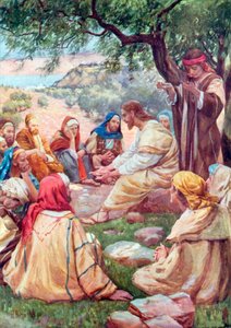 Jesus lehrt seine Jünger zu beten