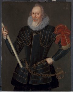 Porträt eines Mannes, möglicherweise Thomas Howard, dritter Viscount Bindon (ca. 1539–1611) von Robert Peake the elder
