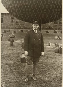 Porträt eines Ballonfahrers von Robert Petschow