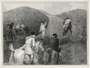 Jagdszene von Robert Polhill Bevan