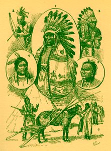 Amerikanische Indianer im 19. Jahrhundert von Robert Prowse