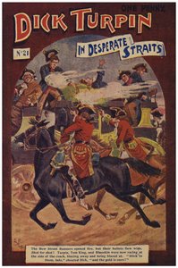 Dick Turpin (Farblithografie) von Robert Prowse Jnr