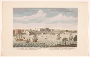 Ansicht von Fort William in Kalkutta von Robert Sayer