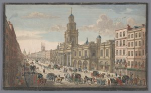Ansicht der Royal Exchange in London von Robert Sayer