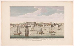 Ansicht der Stadt Bombay von Robert Sayer