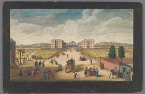 Ansicht des Foundling Hospital in London