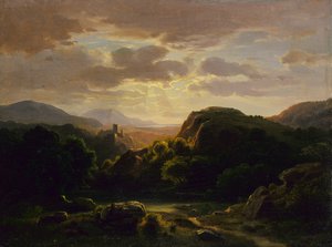 Erinnerungen an eine Szene in der Nähe von Auerbach, ca. 1856 von Robert Seldon Duncanson