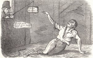 Corn Laws wurden 1815 eingeführt, um den britischen Bauern vor ausländischer Konkurrenz zu schützen von Robert Seymour