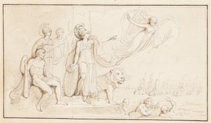 Eine Allegorie der britischen Seemacht von Robert Smirke