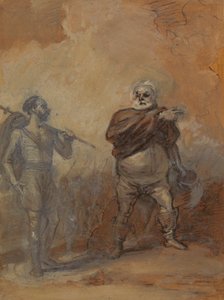 Falstaff unterrichtet Bardolph