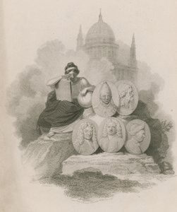 Silhouette der Kuppel von St. Paul