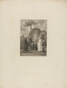 Ohne Titel: Baba Abdallah bestraft von Robert Smirke