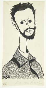 Porträt des Malers und Keramikers Chr. Joachim (1870-1943) von Robert Storm Petersen
