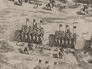 Beschreibung der Armeen zu Pferd und zu Fuß Seiner Majestät und Sir Thomas Fairfax; der vierzehnte Juni 1645 von Robert Streater or Streeter