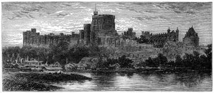 Windsor bei Sonnenaufgang, vom Brocas, 1880
