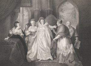 Königin Katharina, Kardinal Wolsey und Kardinal Campeius