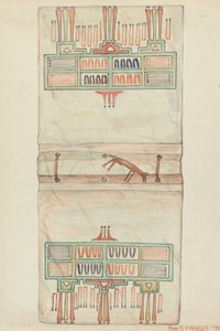 Pergament-Buchumschlag von Robert W.R. Taylor