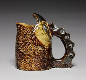 Löffelwärmer, hergestellt von Robert Wallace Martin, hergestellt bei Martin Brothers, ca. 1880