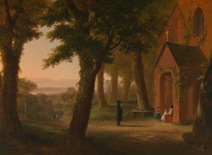 Kirche der Heiligen Unschuldigen, Highland Falls, New York von Robert Walter Weir
