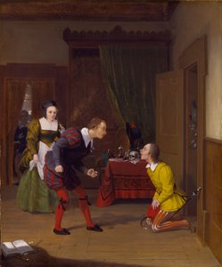 Die lustigen Weiber von Windsor: Dr. Caius, Simple und Dame Quickly, 1830