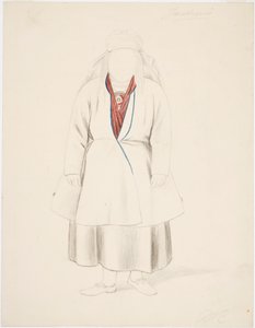 Stehende Bäuerin aus Joutseno von Robert Wilhelm Ekman