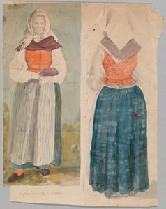 Frau in Nationaltracht von Robert Wilhelm Ekman