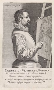 Porträt von Cornelis Visscher