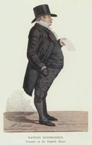 Nathan Rothschild, Gründer des englischen Hauses von Robert the younger Dighton