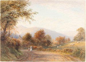 Weg nach Abergavenny von Llanfoist