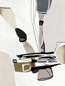 Moderne Abstrakte Formen