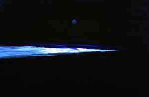 Blauer Mondschein von RodMacIver