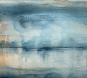 Nebliger Blauer Horizont von RodMacIver