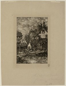 Ein Dorf betreten, aus Revue Fantaisiste