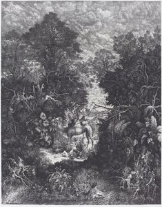Der barmherzige Samariter von Rodolphe Bresdin