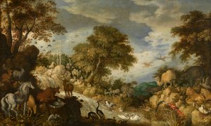 Orpheus und die Tiere