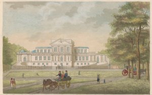 Pavillon Welgelegen in Haarlem, ca. 1825 von Roelof van der Meulen