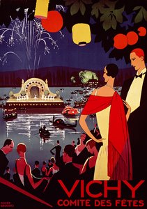 Vichy, Komitee der Feste, Frankreich von Roger Broders