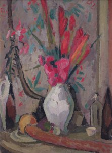 Rote Fackellilien, ca. 1916