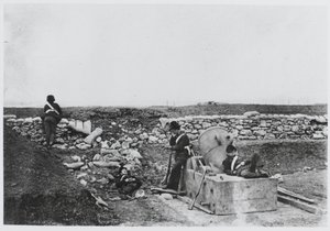 Ein ruhiger Tag in der Mörserbatterie, Krim
