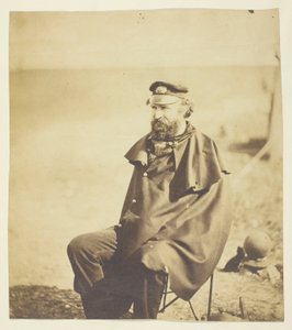 Archibald Gordon (1812-1886), leitender Sanitätsoffizier auf der Krim; aufgenommen auf der Krim von Roger Fenton