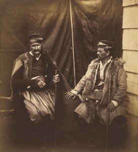 Diskussion zwischen zwei Kroaten von Roger Fenton