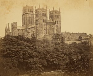 Westfassade von Durham von Roger Fenton