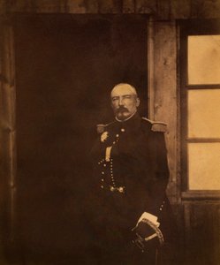 Französischer General Pierre Bosquet, Dreiviertelporträt, Krimkrieg, Krim, Ukraine