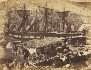 Hafen von Balaklawa, Der Vieh-Pier von Roger Fenton