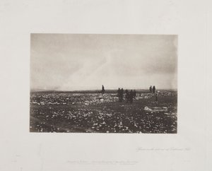 Offiziere auf der Ausschau am Cathcarts Hill, 1855