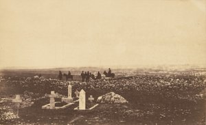 Offiziere auf der Ausschau am Cathcarts Hill von Roger Fenton